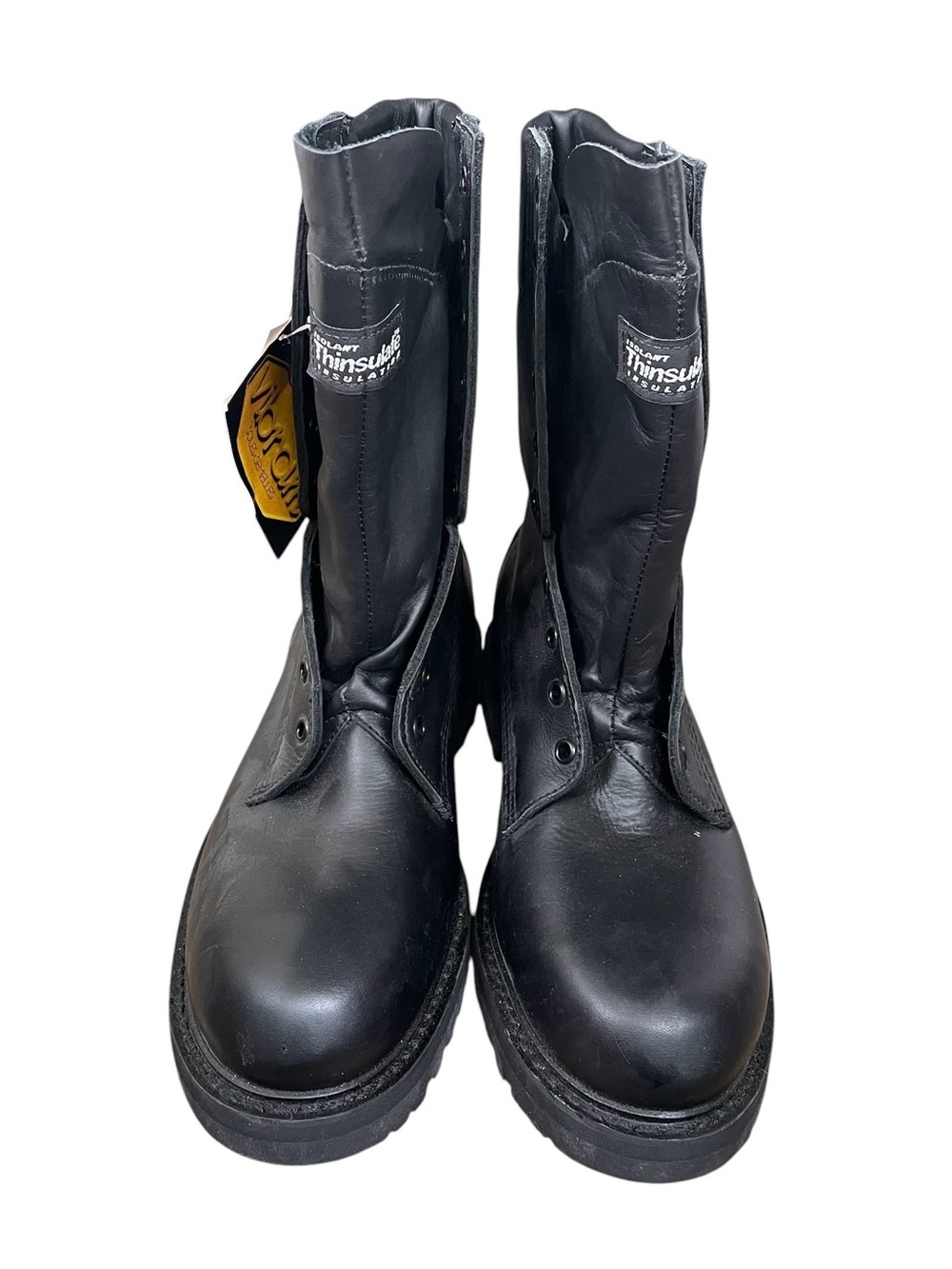 STC Footwear Canada Waterproof Gore-Tex Combat Work Boots Black Mens Size 9 EE